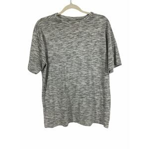 Game Time Boy's Heathered Static Gray T-Shirt Kids Youth Size Large